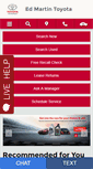 Mobile Screenshot of edmartintoyota.com